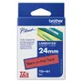 Brother TZe-451 Black On Red Laminated P-Touch Adhesive Labelling Tape 24mm x 8m