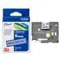 Brother TZe-521 Black On Blue Laminated P-Touch Adhesive Labelling Tape 9mm x 8m