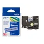 Brother TZe-561 Black On Blue Laminated P-Touch Adhesive Labelling Tape 36mm x 8m