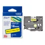 Brother TZe-641 Black On Yellow Laminated P-Touch Adhesive Labelling Tape 18mm x 8m