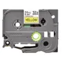 Brother TZe-651 Black On Yellow Laminated P-Touch Adhesive Labelling Tape 24mm x 8m