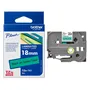 Brother TZe-741 Black On Green Laminated P-Touch Adhesive Labelling Tape 18mm x 8m