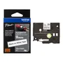 Brother TZe-FX221 Black On White Flexi ID P-Touch Adhesive Labelling Tape 9mm x 8m