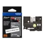 Brother TZe-FX251 Black On White Flexi ID P-Touch Adhesive Labelling Tape 24mm x 8m