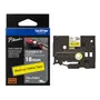 Brother TZe-FX641 Black On Yellow Flexi ID P-Touch Adhesive Labelling Tape 18mm x 8m