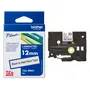 Brother TZe-M931 Black On Silver Matte Laminated P-Touch Adhesive Labelling Tape 12mm x 8m