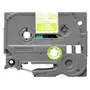 Brother TZe-MQG35 White on Lime Green Laminated P-Touch Adhesive Labelling Tape 12mm x 5m