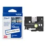 Brother TZe-N231 Black On White Non-Laminated P-Touch Adhesive Labelling Tape 12mm x 8m
