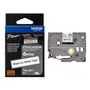 Brother TZe-S211 Black On White Strong Adhesive Laminated P-Touch Labelling Tape 6mm x 8m