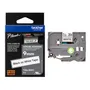 Brother TZe-S221 Black On White Strong Adhesive Laminated P-Touch Labelling Tape 9mm x 8m