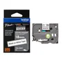Brother TZe-S241 Black On White Strong Adhesive Laminated P-Touch Labelling Tape 18mm x 8m