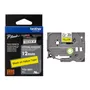 Brother TZe-S631 Black On Yellow Strong Adhesive Laminated P-Touch Labelling Tape 12mm x 8m