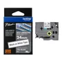 Brother TZE-SL251 Black On White Adhesive Self-Laminating Labelling Tape Cassette 24mm x 8m