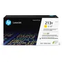 HP 213Y Extra High Capacity Yellow Toner Cartridge - (W2132Y)