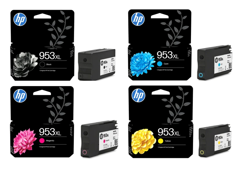 HP 953XL 4 Colour High Capacity Ink Cartridge Multipack (3HZ52AE)