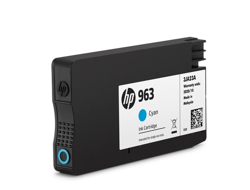 HP 963 Cyan Ink Cartridge (3JA23AE)