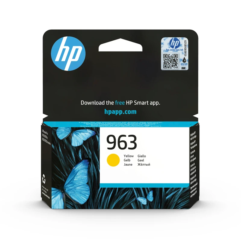 HP 963 Yellow Ink Cartridge (3JA25AE)