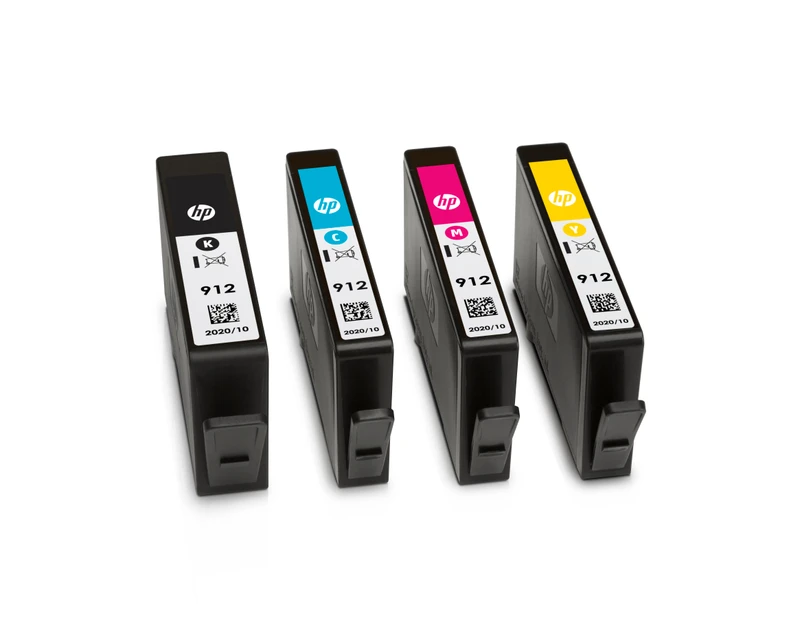HP 912 4 Colour CMYK Ink Cartridge Multipack (6ZC74AE)