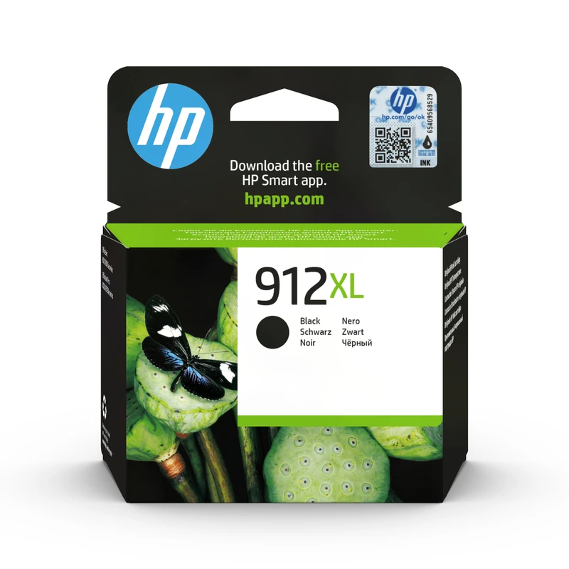 HP 912XL High Capacity Black Ink Cartridge - (3YL84AE)