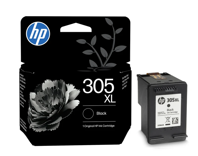 HP 305XL High Capacity Black Ink Cartridge - (3YM62AE)