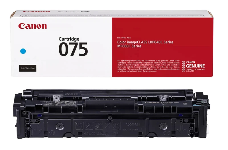 Canon 6364C002 Cyan Toner Cartridge - (075C)