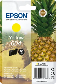 Epson 604 Yellow Ink Cartridge - (C13T10G44010 Pineapple)