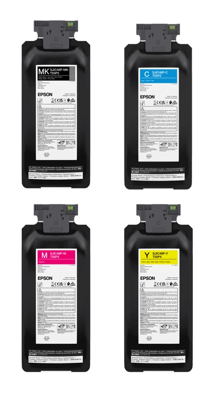 Epson C13T55P 4 Colour Ink Cartridge Multipack - (SJIC48P-MBK/C/M/Y)