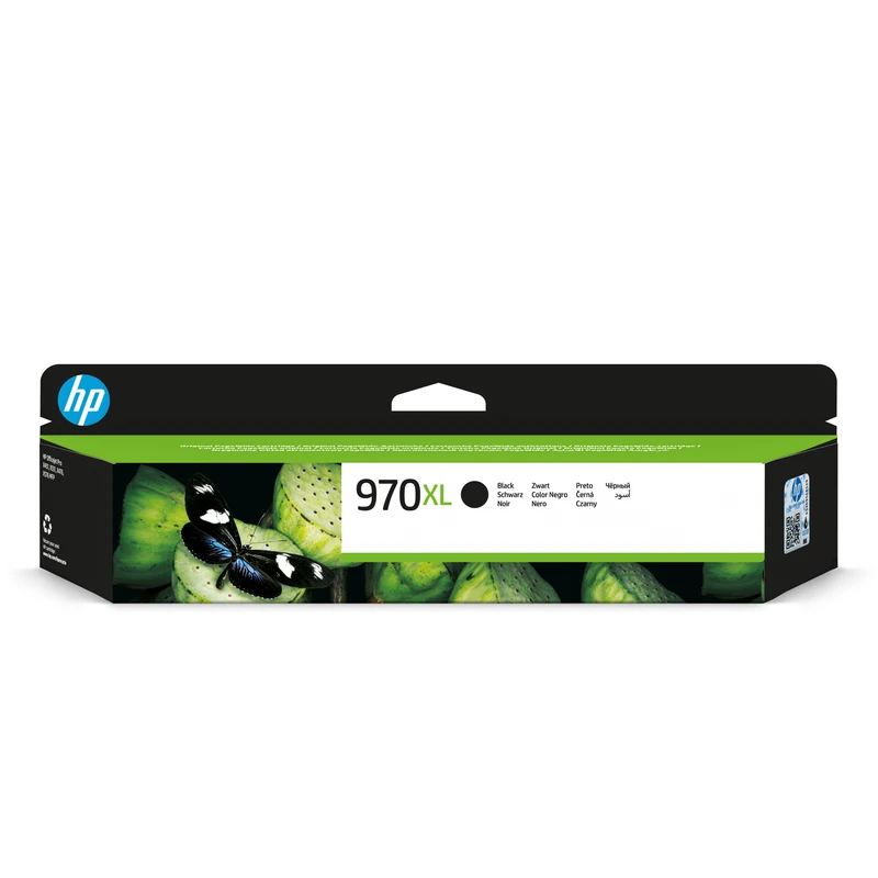 HP 970XL High Capacity Black Ink Cartridge - (CN625AE)