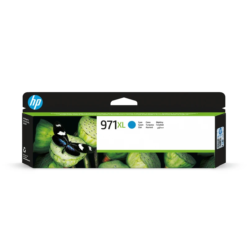 HP 971XL High Capacity Cyan Ink Cartridge - (CN626AE)