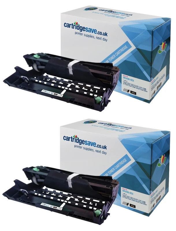 2 Tamburi DR3400 Yowell Compatibili Per Brother – Resa 30.000 Pagine, Per HL-L5100DN, MFC-L5700DN, DCP-L5500DN E Simili