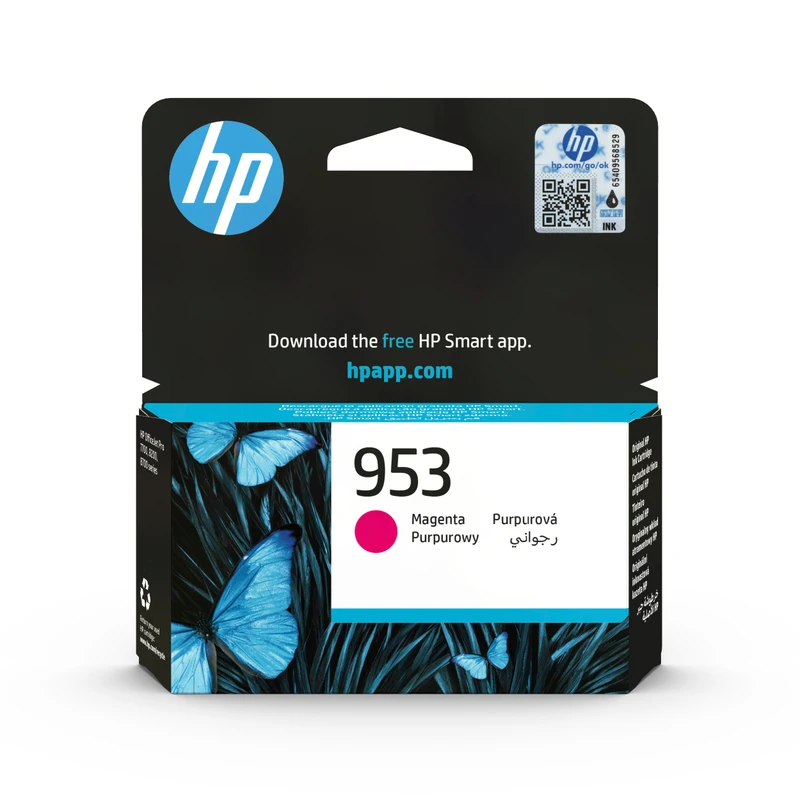 HP 953 Magenta Ink Cartridge - (F6U13AE)