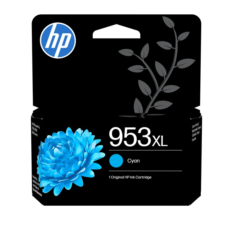 HP 953XL High Capacity Cyan Ink Cartridge - (F6U16AE)