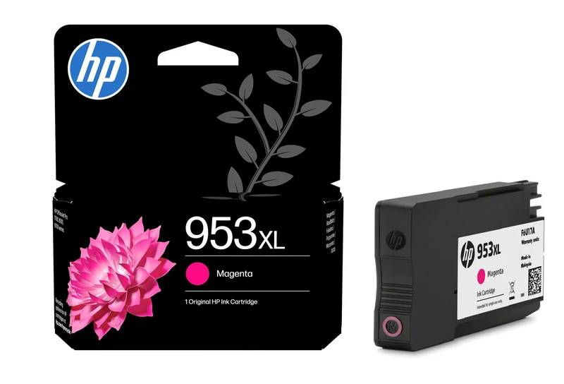 HP 953XL High Capacity Magenta Ink Cartridge - (F6U17AE)