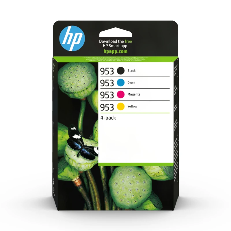 HP 953 4 Colour Ink Cartridge Multipack (6ZC69AE)