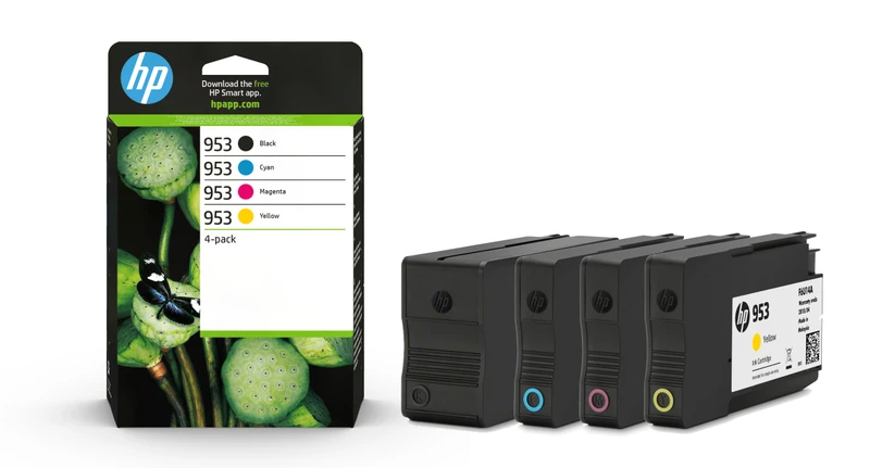 HP 953 4 Colour Ink Cartridge Multipack (6ZC69AE)