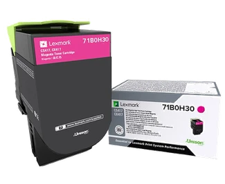 Lexmark 71B0H30 High Capacity Magenta Toner Cartridge