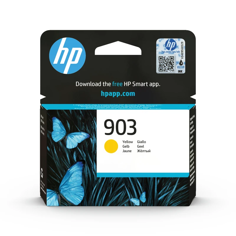 HP 903 Yellow Ink Cartridge - (T6L95AE)