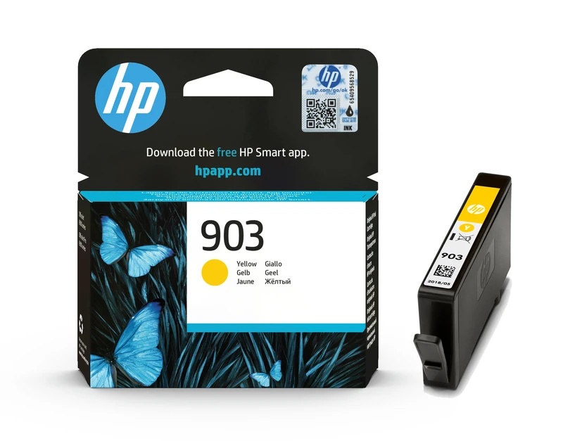 HP 903 Yellow Ink Cartridge - (T6L95AE)