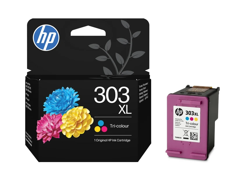 HP 303XL High Capacity Tri-Colour Ink Cartridge - (T6N03AE)