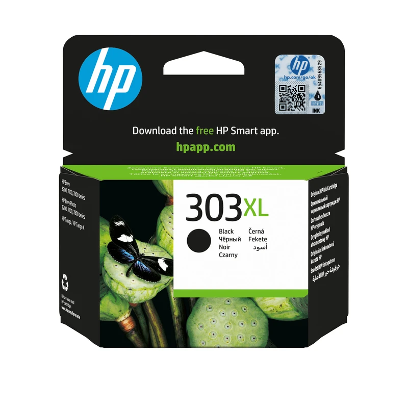 HP 303XL High Capacity Black Ink Cartridge - (T6N04AE)