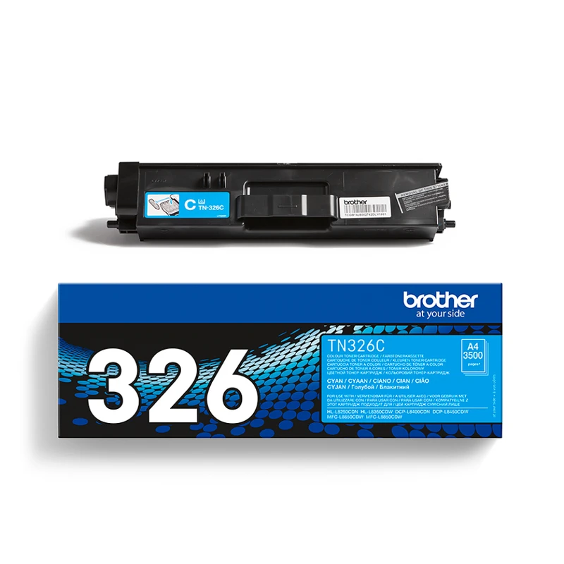 Brother TN-326C High Capacity Cyan Toner Cartridge