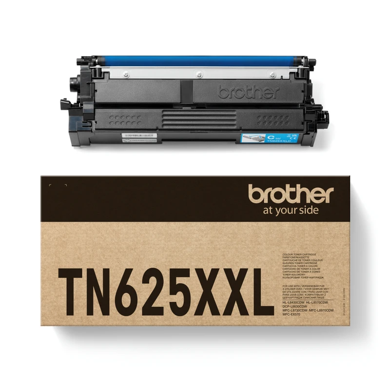 Brother TN-625XXLC Extra High Capacity Cyan Toner Cartridge