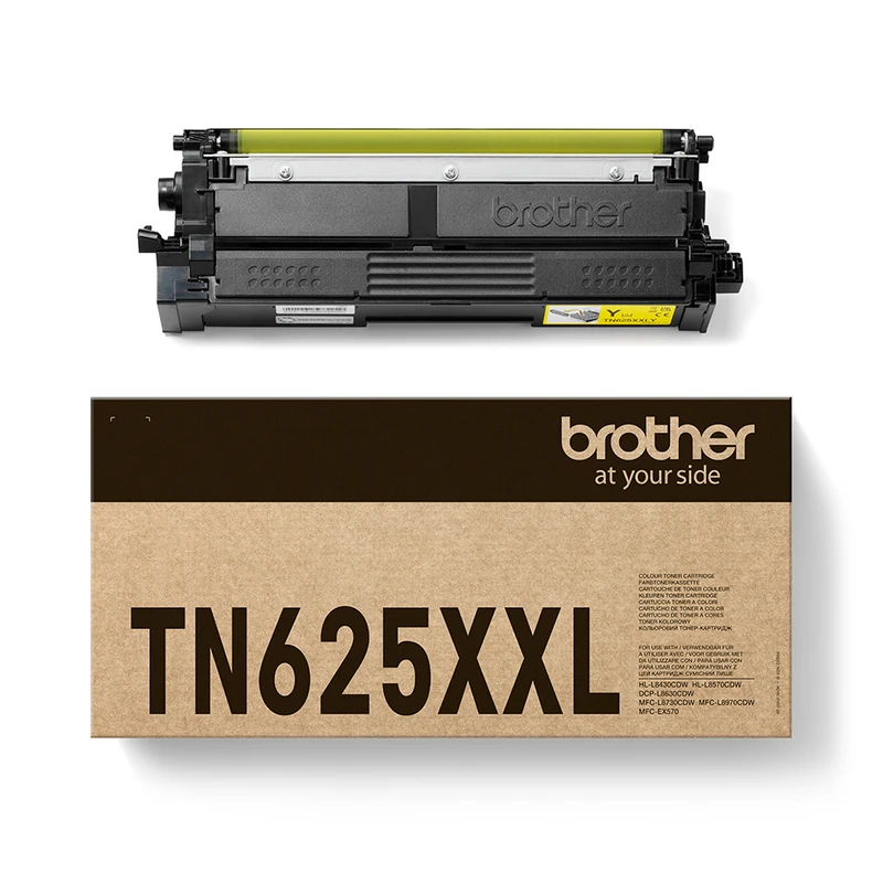 Brother TN-625XXLY Extra High Capacity Yellow Toner Cartridge