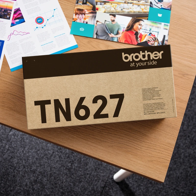 Brother TN-627C Cyan Toner Cartridge