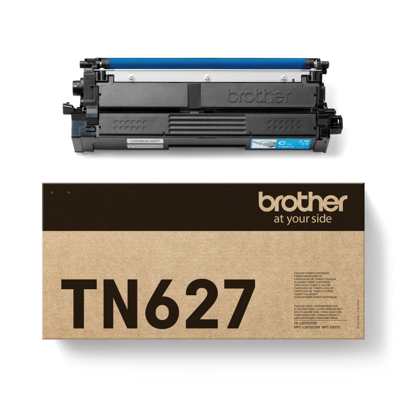 Brother TN-627C Cyan Toner Cartridge