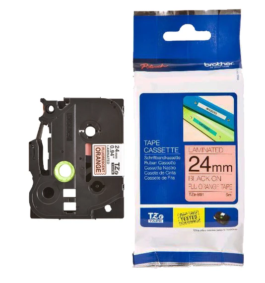 Brother TZEB51 Tape - Genuine Brother TZE-B51 Laminated P-Touch