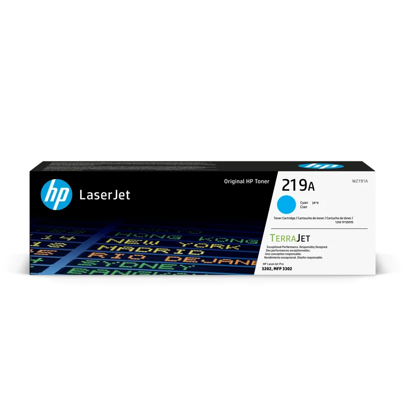 HP 219A Cyan Toner Cartridge - (W2191A)