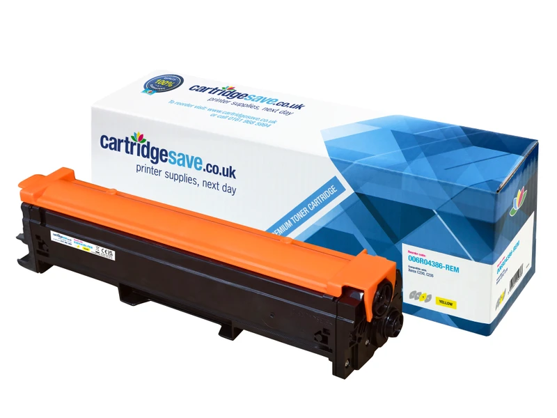 Compatible Xerox 006R04386 Yellow Toner Cartridge