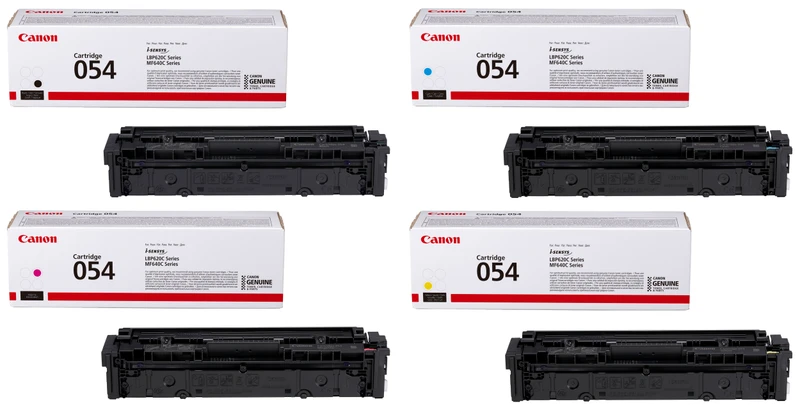 Canon 054 4 Colour Toner Cartridge Multipack