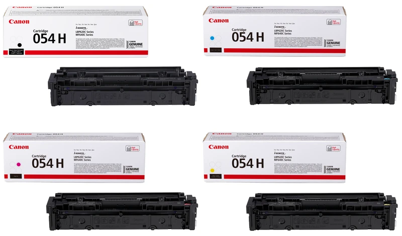 Canon High Capacity 054H 4 Colour Toner Cartridge Multipack